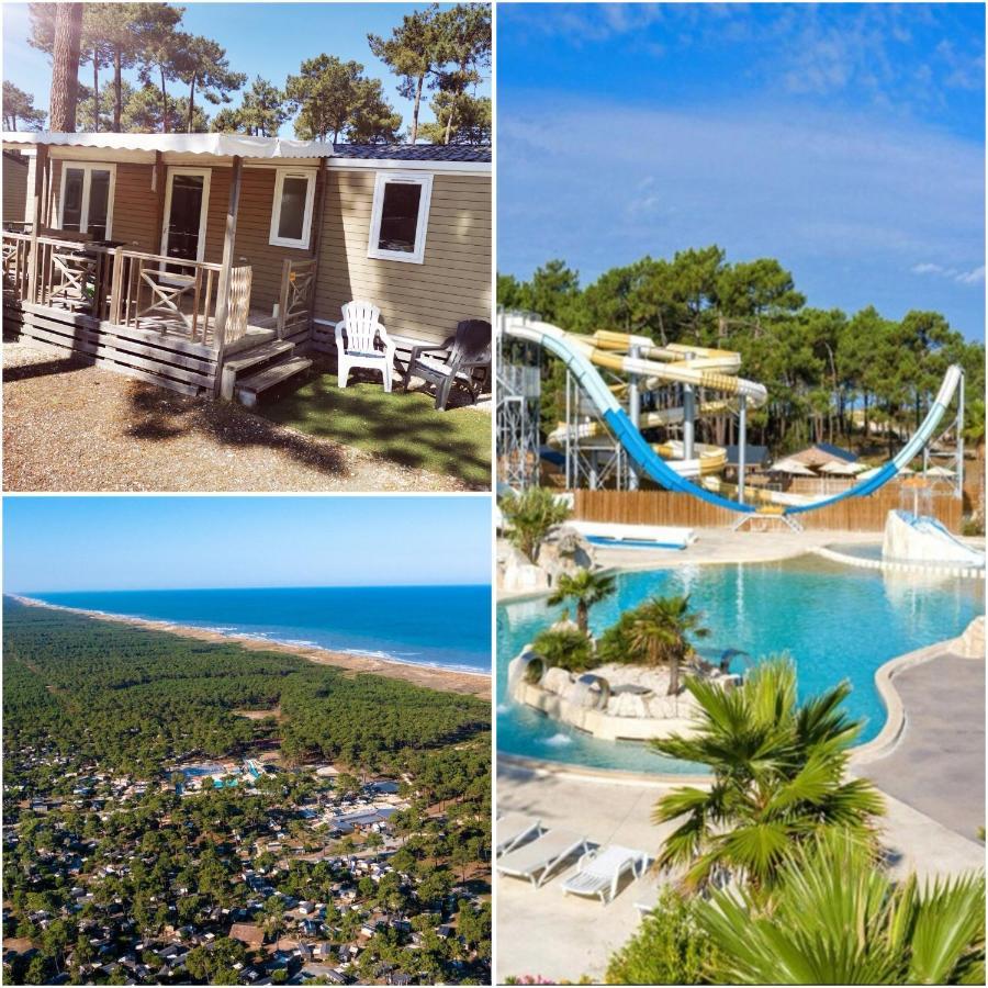 Mobil Home Premium Camping 5* Vendays-Montalivet Bagian luar foto